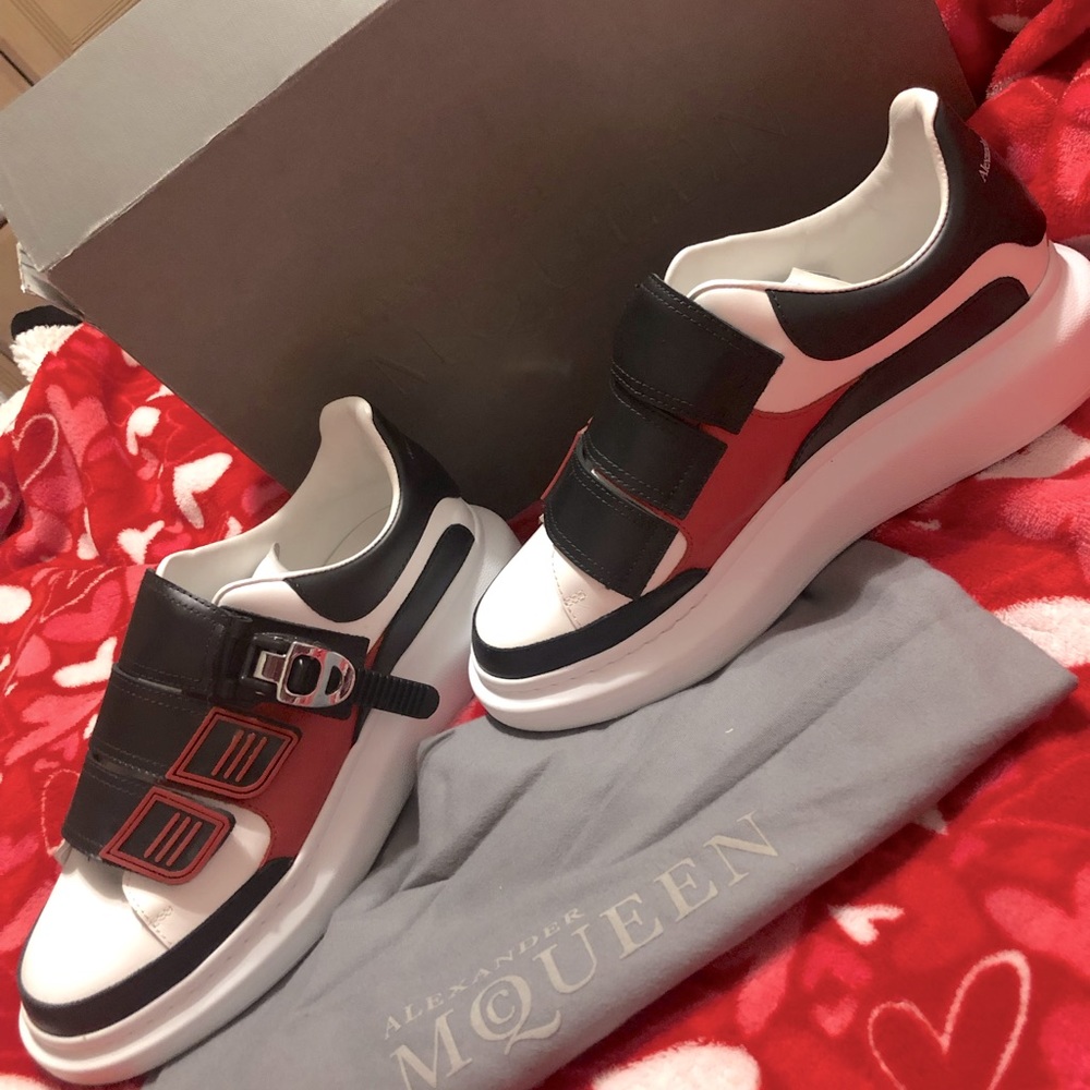 Selling shoes brand is Alexander McQueen